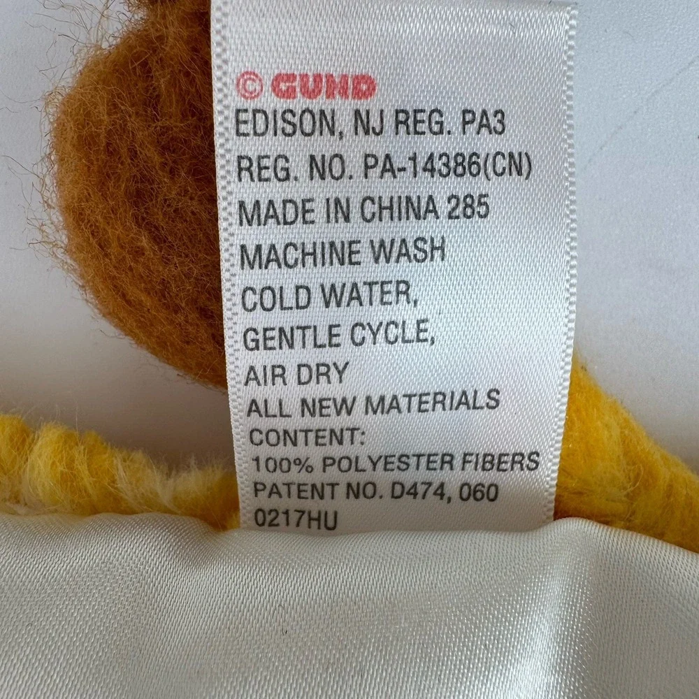 GUND Comfy Cozy Giraffe Baby Security Blanket Lovey Plush Satin Back 320181